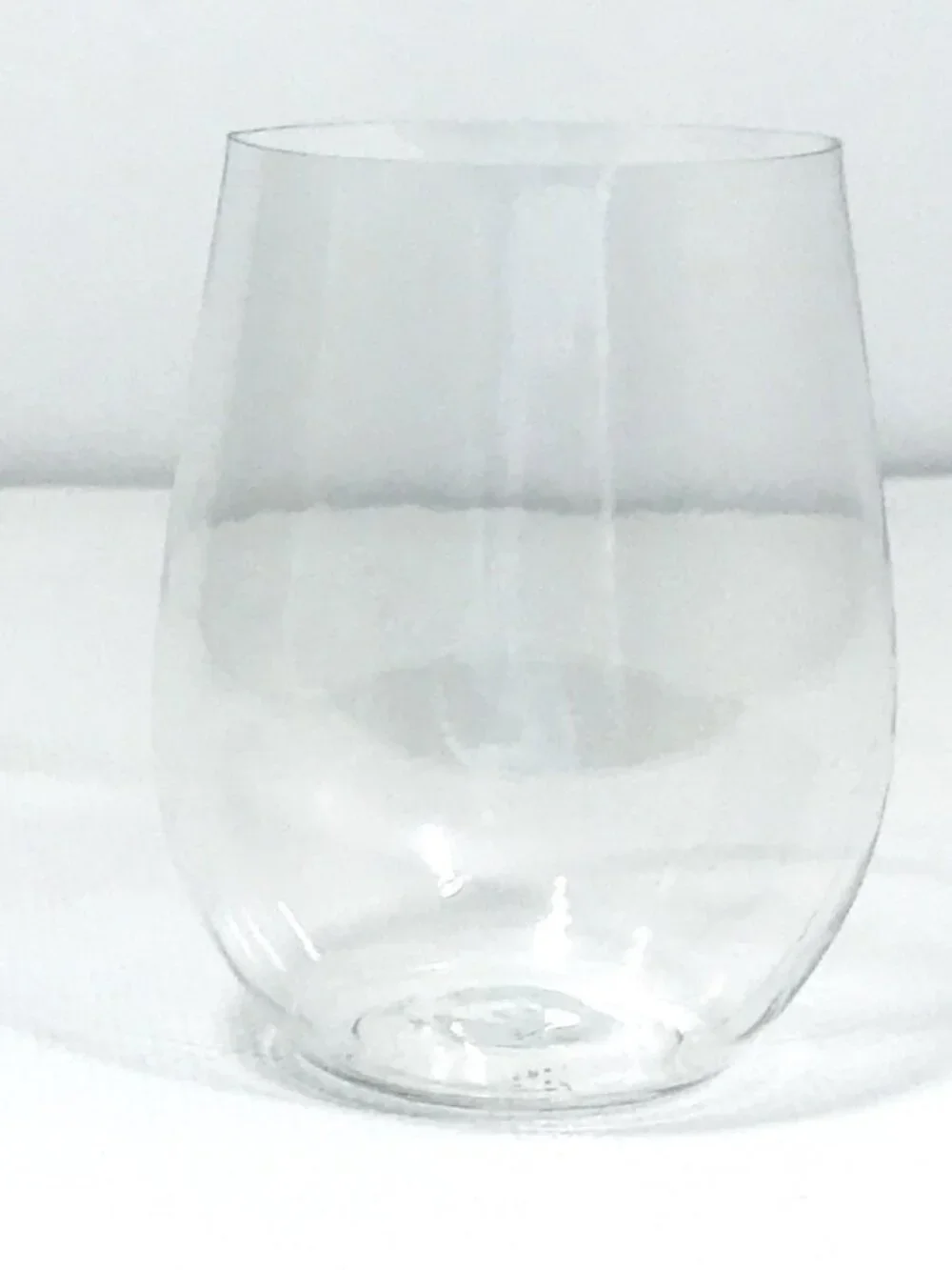 Plastic Reusable Stemless Wine Glass, 12 oz, 48 Count Box, Disposable, Wedding